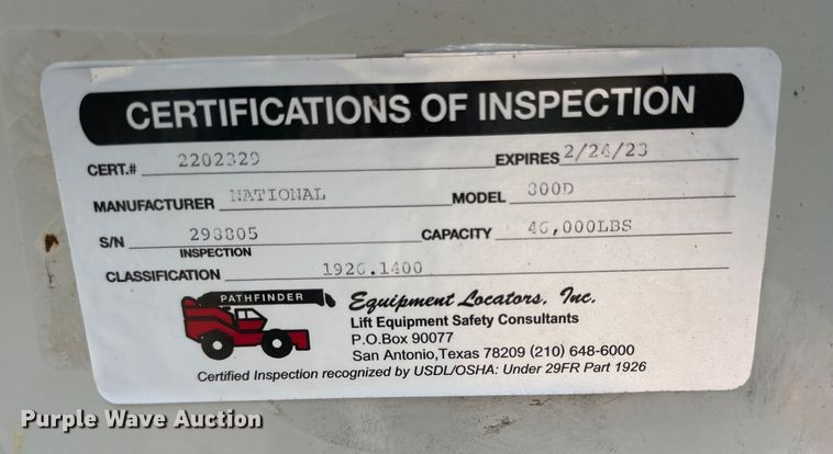 image for item DG4277 2014 Peterbilt 365 crane truck