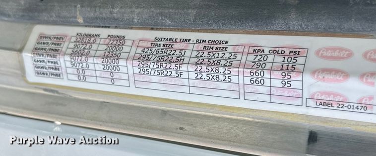 image for item DG4277 2014 Peterbilt 365 crane truck