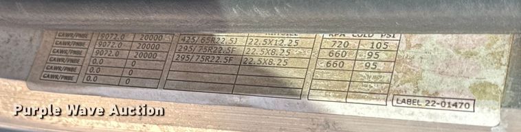 image for item DG4280 2016 Peterbilt 365 crane truck