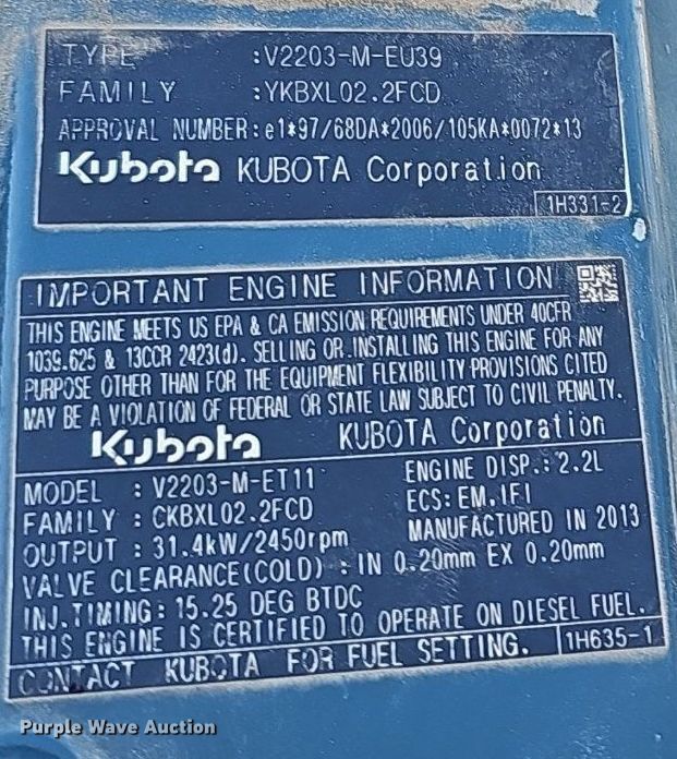 image for item DK0672 2013 Volvo DD29 double drum vibratory roller