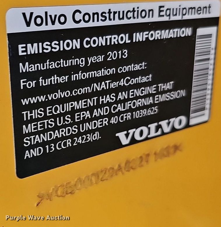 image for item DK0672 2013 Volvo DD29 double drum vibratory roller