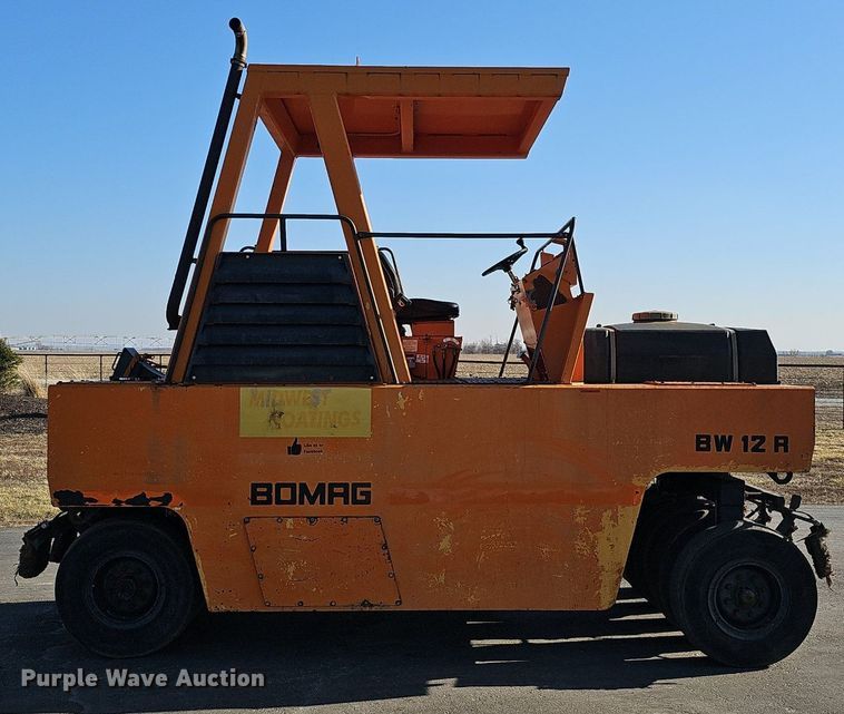 image for item DK0676 1988 Bomag BW12R pneumatic roller