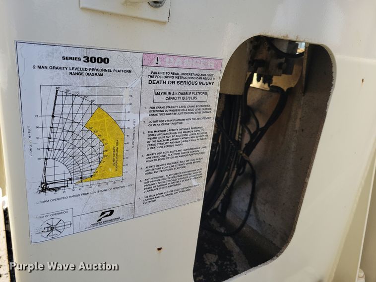 image for item DK4201 1998 Freightliner FL80 crane truck