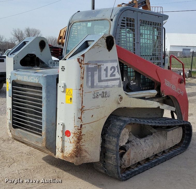 image for item DK4205 2016 Takeuchi TL12 tracked skid steer loader