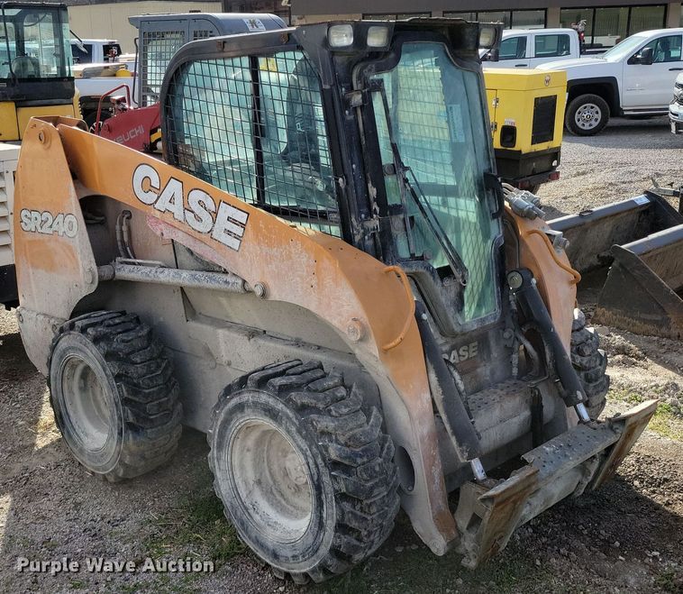 image for item DK4208 2018 Case SR240 skid steer loader