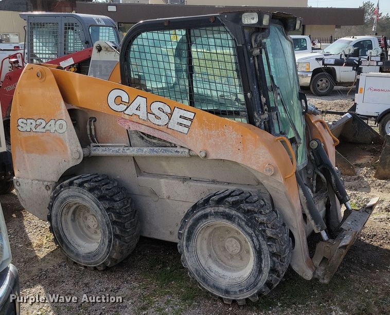 image for item DK4208 2018 Case SR240 skid steer loader