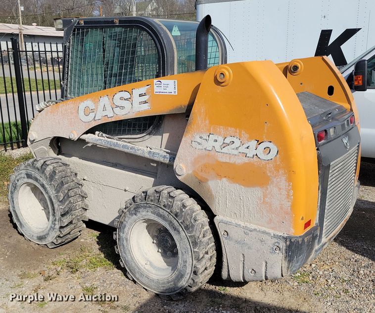 image for item DK4208 2018 Case SR240 skid steer loader