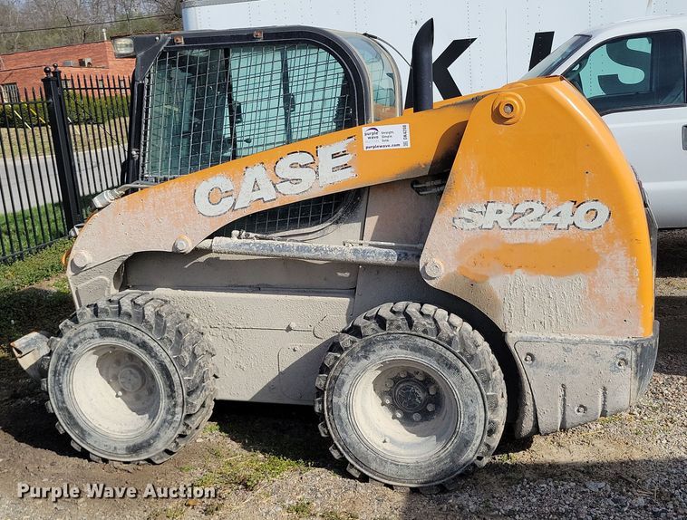 image for item DK4208 2018 Case SR240 skid steer loader
