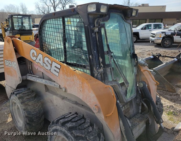 image for item DK4208 2018 Case SR240 skid steer loader