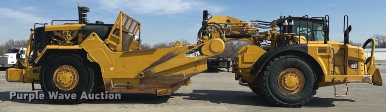 image for item DL4402 2014 Caterpillar 627K conventional scraper 
