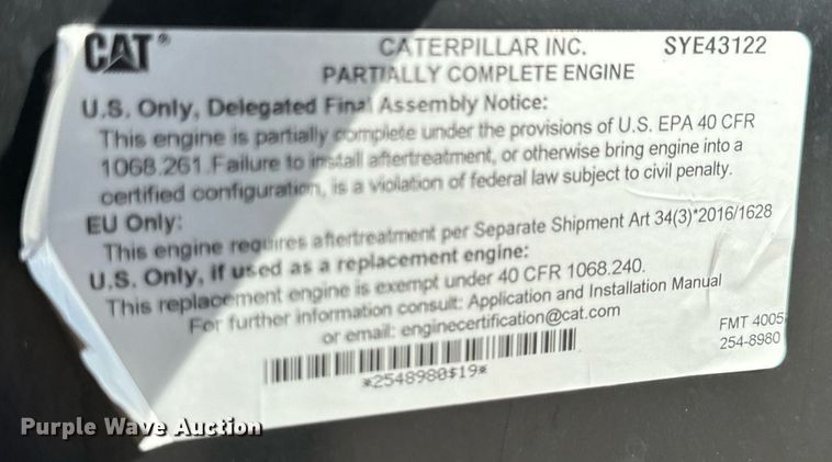 image for item DL4402 2014 Caterpillar 627K conventional scraper 