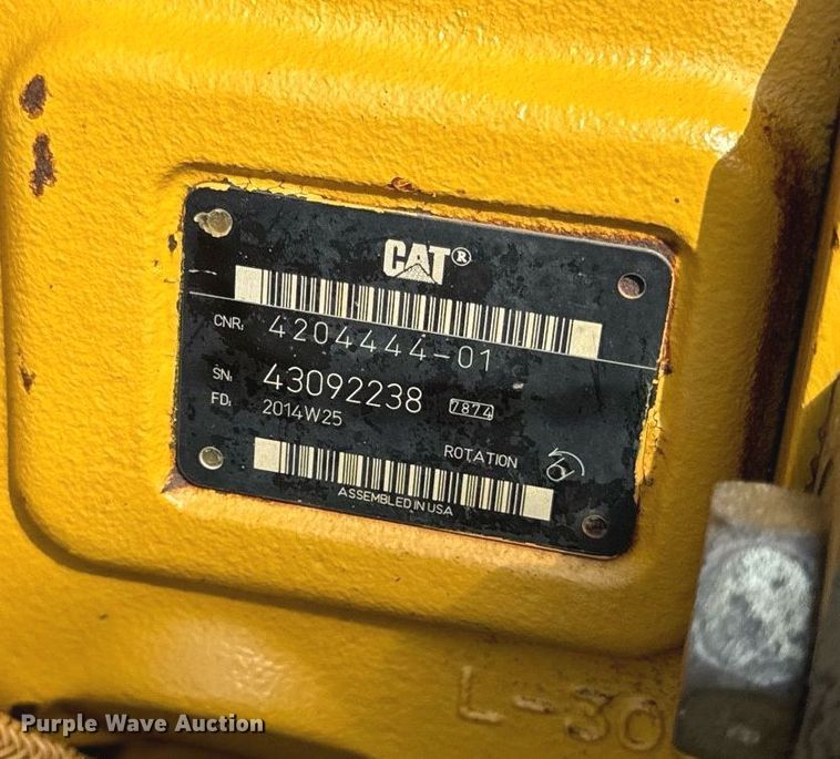 image for item DL4402 2014 Caterpillar 627K conventional scraper 