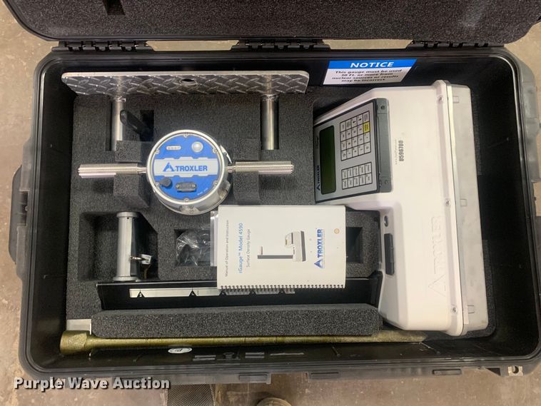 image for item DM7771 Troxler 4590 density gauge