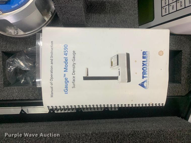 image for item DM7771 Troxler 4590 density gauge
