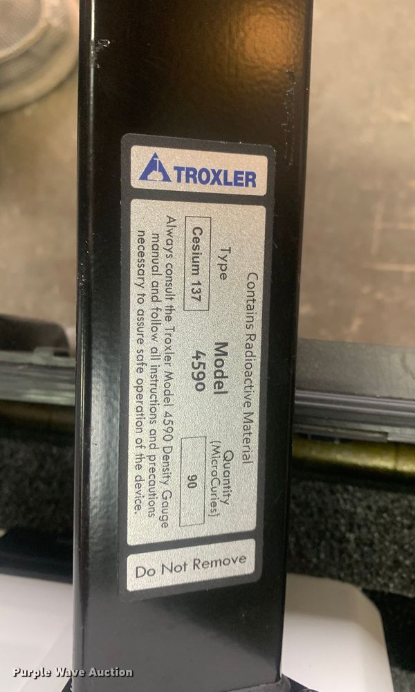 image for item DM7771 Troxler 4590 density gauge