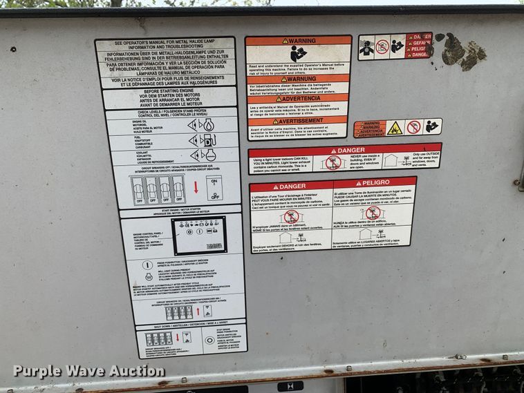 image for item DM7782 2013 Wacker LTW20Z1 light plant