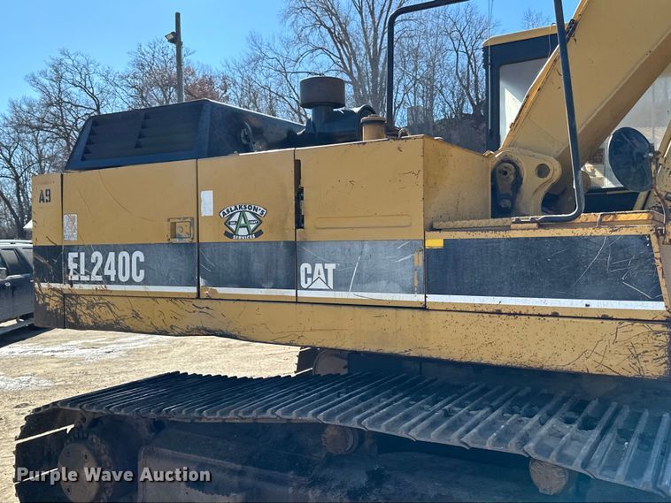 image for item DO3277 1992 Caterpillar EL240C excavator