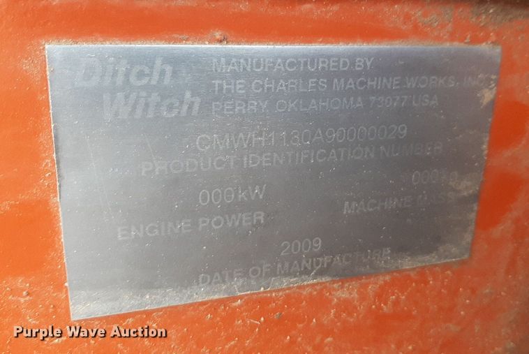 image for item DP2711 2009 Ditch Witch HT115 cable plow
