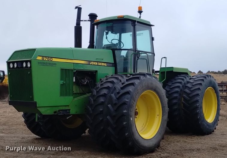 image for item DQ6021 1991 John Deere 8760 4WD tractor