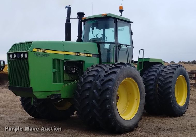 image for item DQ6021 1991 John Deere 8760 4WD tractor