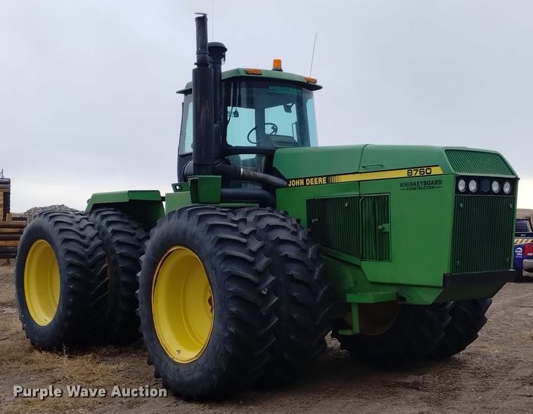 image for item DQ6021 1991 John Deere 8760 4WD tractor