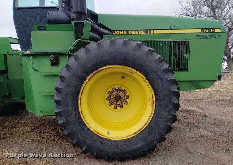 image for item DQ6021 1991 John Deere 8760 4WD tractor