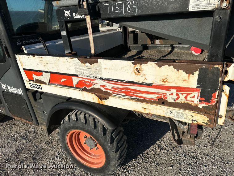 image for item DQ6403 Bobcat  Toolcat 5600 utility vehicle