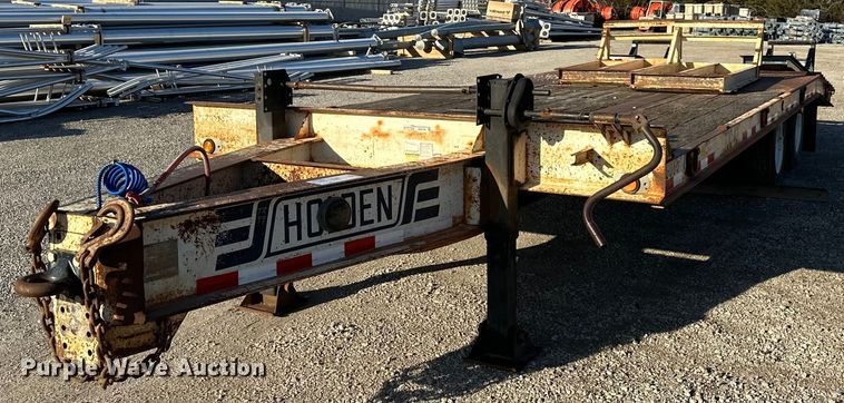 image for item DQ6404 2008 Holden  TD040 equipment trailer