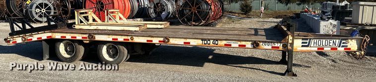 image for item DQ6404 2008 Holden  TD040 equipment trailer