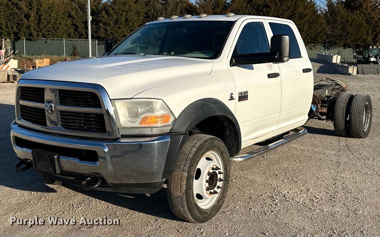 image for item DQ6406 2012 Dodge  Ram 4500HD Crew Cab truck cab and chassis