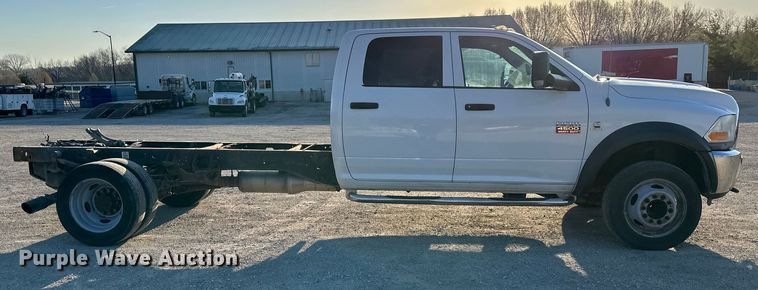 image for item DQ6406 2012 Dodge  Ram 4500HD Crew Cab truck cab and chassis