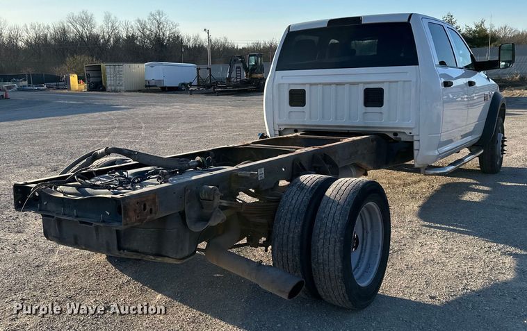 image for item DQ6406 2012 Dodge  Ram 4500HD Crew Cab truck cab and chassis