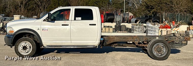 image for item DQ6406 2012 Dodge  Ram 4500HD Crew Cab truck cab and chassis