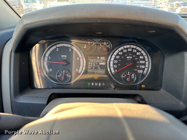 image for item DQ6406 2012 Dodge  Ram 4500HD Crew Cab truck cab and chassis