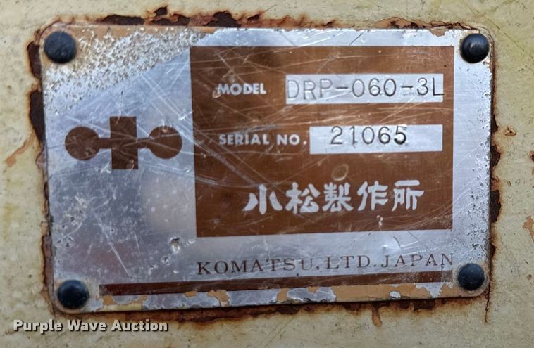 image for item DQ6419 1993 Komatsu D65EX-12 dozer