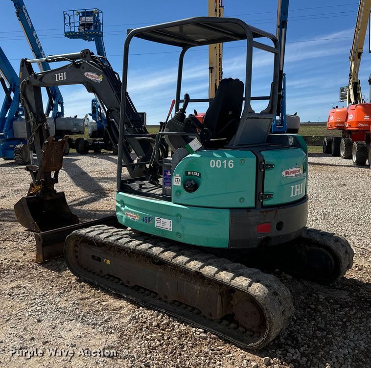 image for item DQ6754 2018 IHI 45V4-F mini excavator