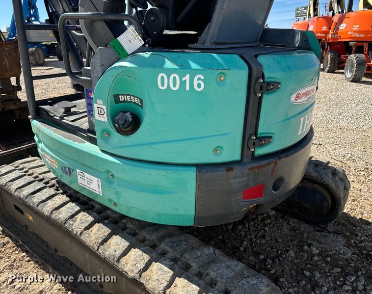 image for item DQ6754 2018 IHI 45V4-F mini excavator