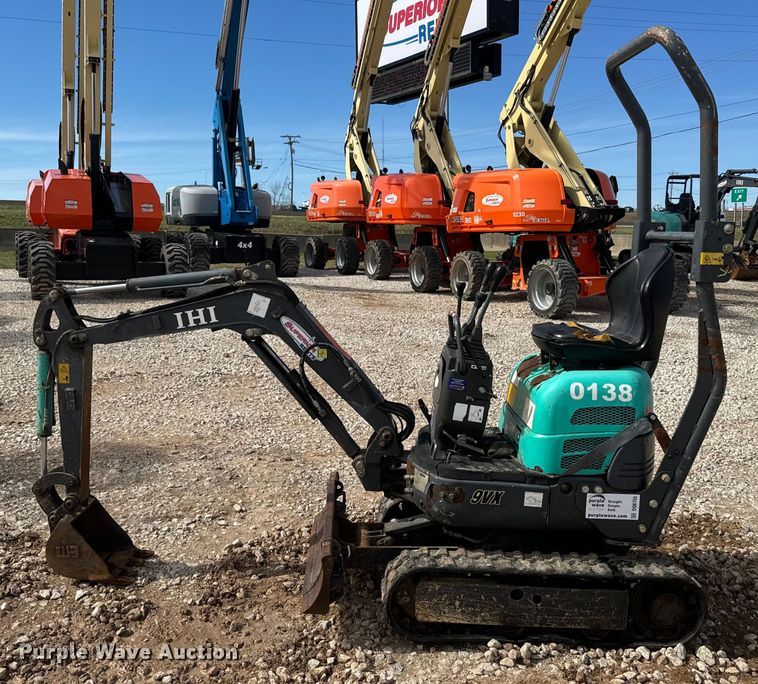 image for item DQ6755 2014 IHI 9VX mini excavator