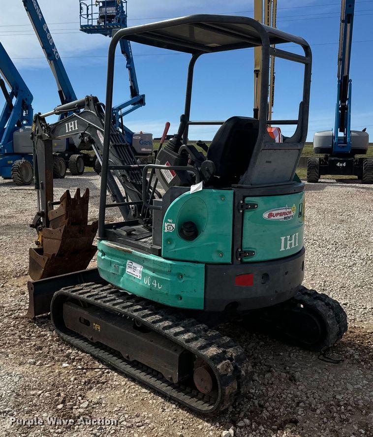 image for item DQ6756 2016 IHI 25V4-F mini excavator