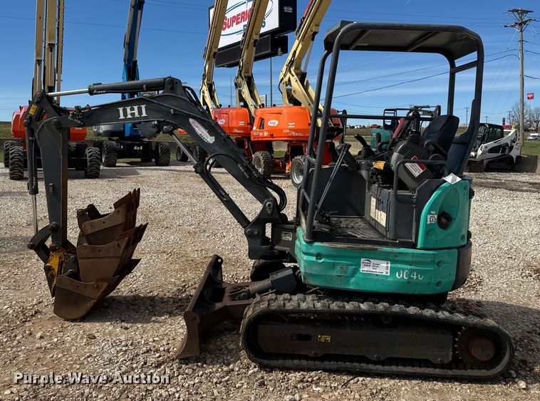 image for item DQ6756 2016 IHI 25V4-F mini excavator