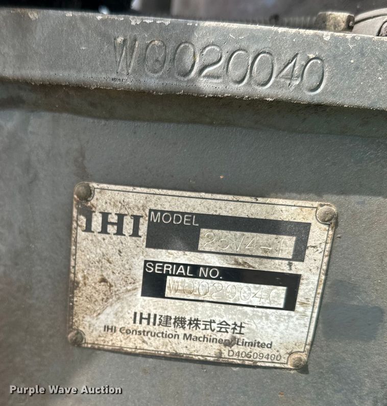 image for item DQ6756 2016 IHI 25V4-F mini excavator
