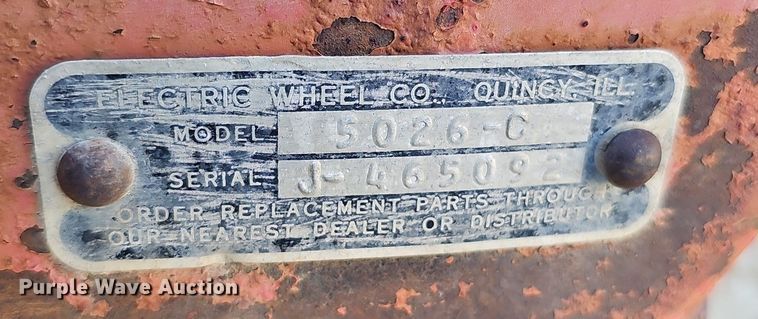 image for item DQ8579 Electric Wheel Company 5026-C fuel tank