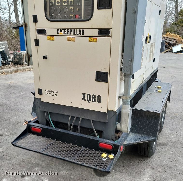 image for item DR7886 2006 Caterpillar  XQ80-2 generator