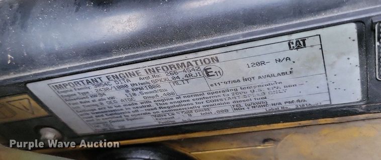 image for item DR7886 2006 Caterpillar  XQ80-2 generator