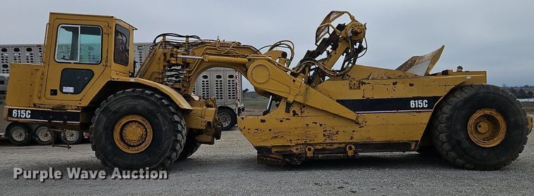 image for item DR8537 1988 Caterpillar  615C conventional scraper 