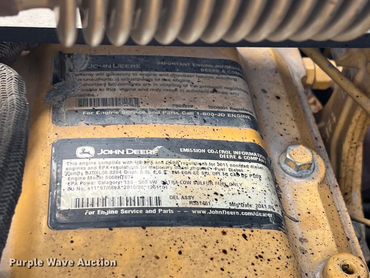 image for item DS2927 2011 John Deere 250G LC excavator