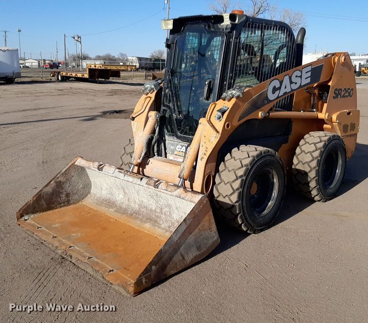 image for item DV9844 2011 Case SR250 skid steer loader