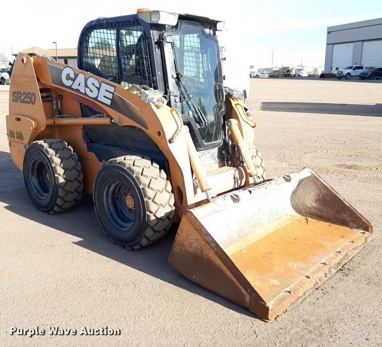 image for item DV9844 2011 Case SR250 skid steer loader