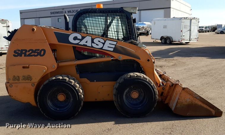 image for item DV9844 2011 Case SR250 skid steer loader