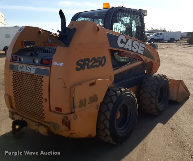 image for item DV9844 2011 Case SR250 skid steer loader